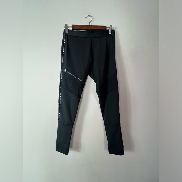 Adidas By Stella McCartney Black Essential Parlay Leggings Size Medium 1206 - Picture 1 of 4